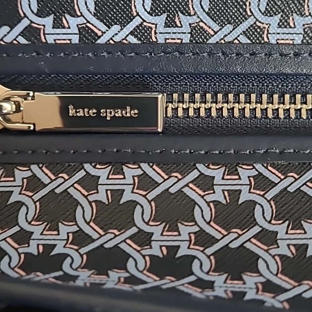 Kate Spade Blue Multi Tote - Picture 5 of 11
